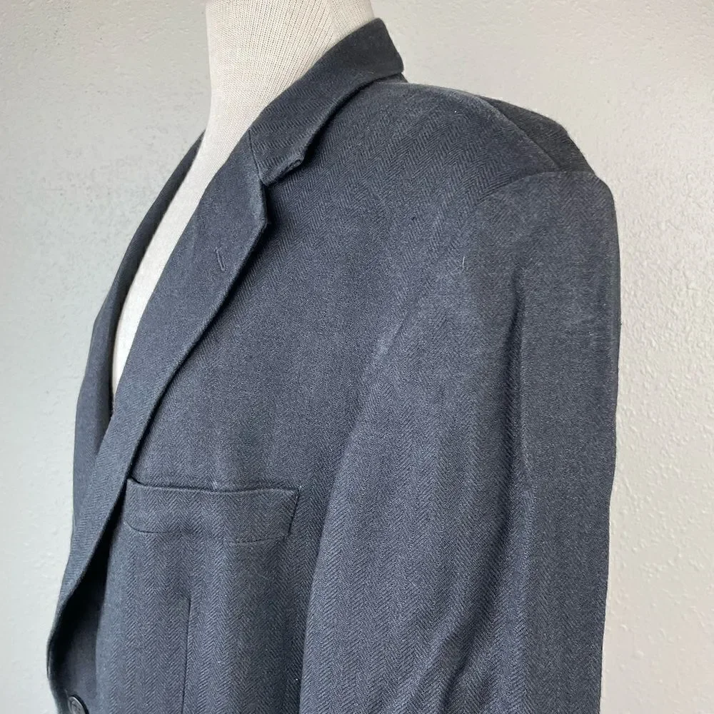 GianFranco Raffini Italy Collection Silk Blazer Jacker Size 44R
